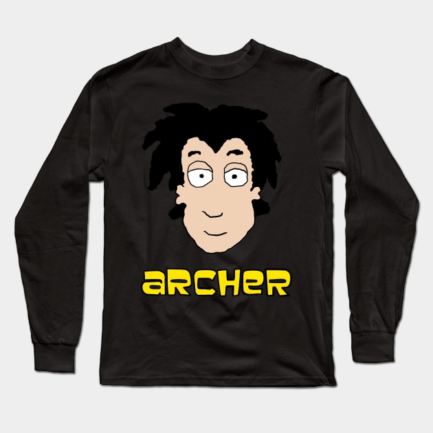 Benjamin Katz Archer Long Sleeve T-Shirt by JGC